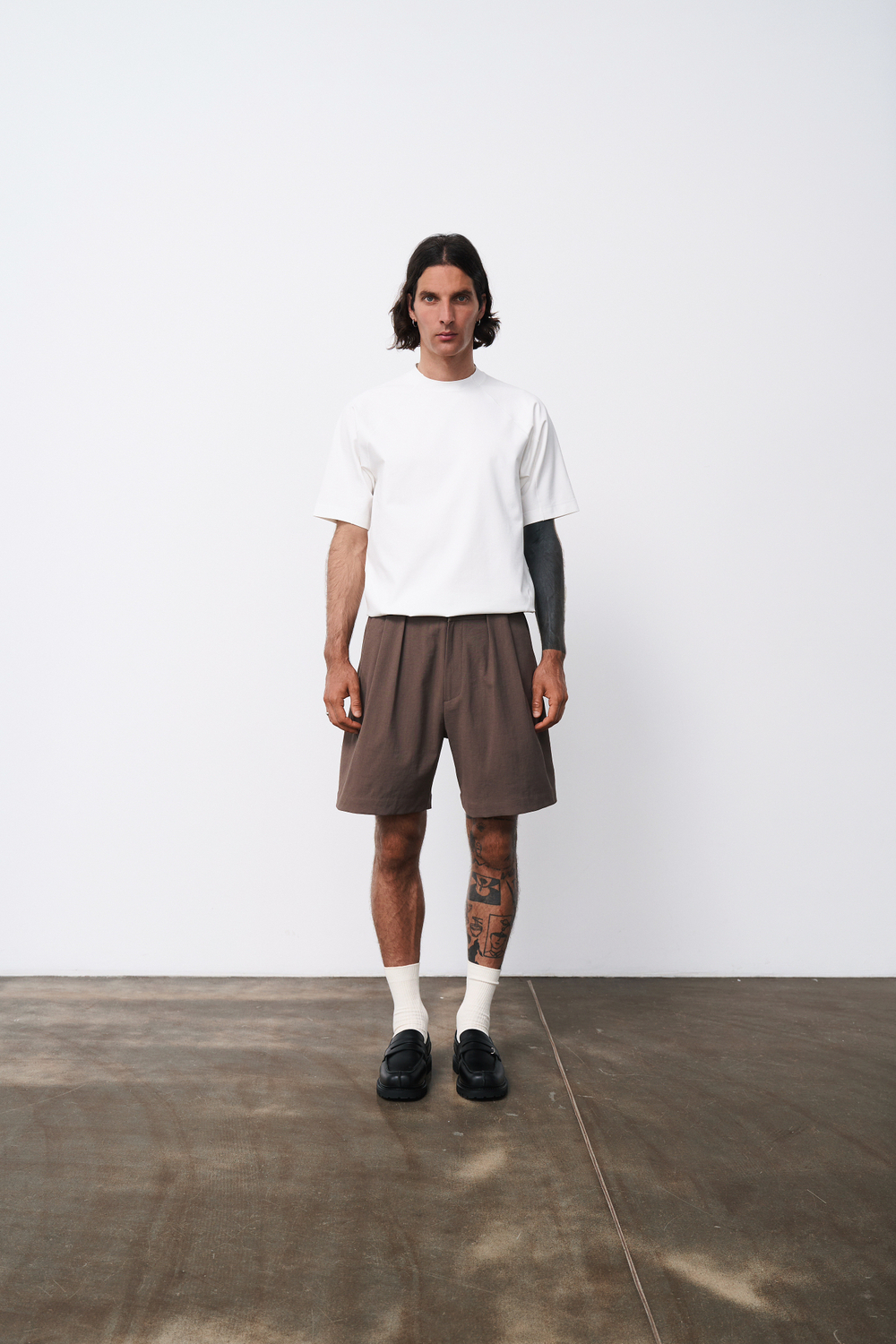 Шорты Blue Monte Linen Casual Shorts "Babbler Card"