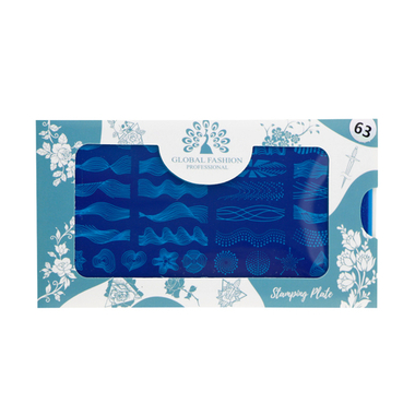 Диск для стемпинга Global Fashion #-63