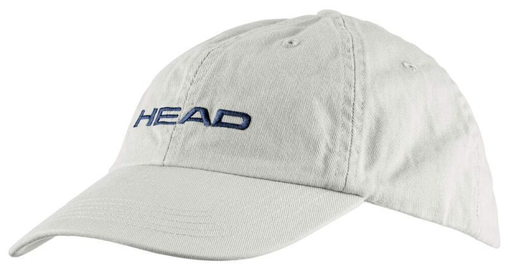 Теннисная кепка Head Six Panel Cotton Cap - Gray