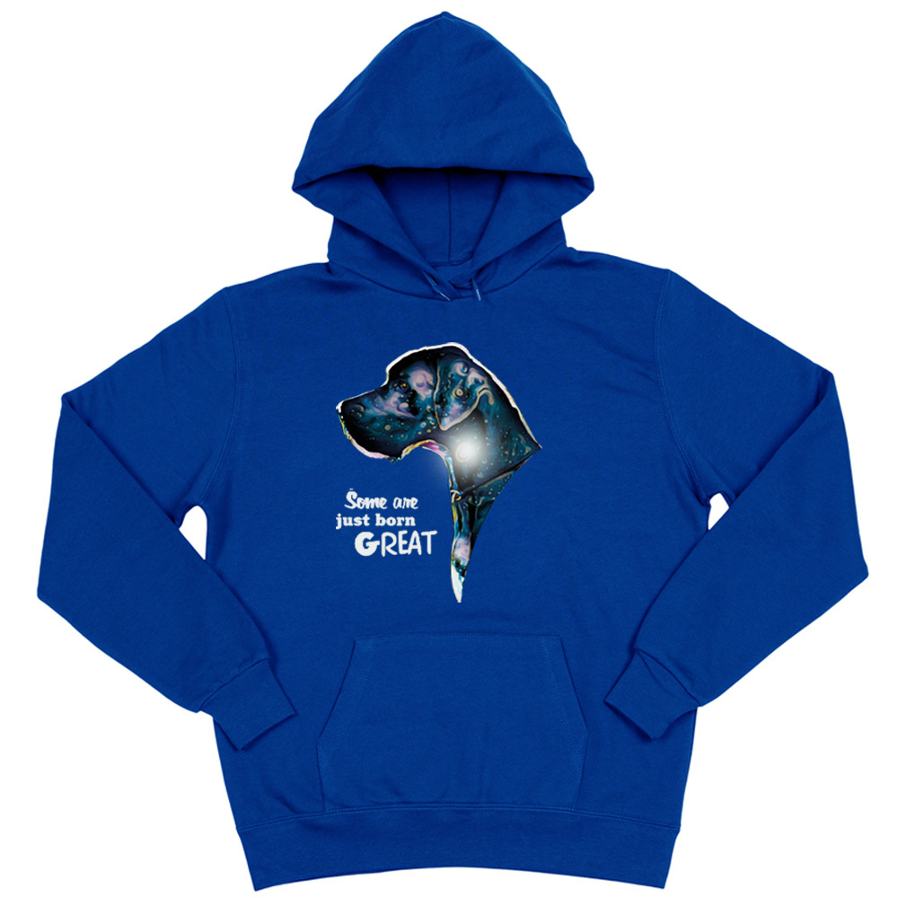 Толстовка "Дог - Born Great"