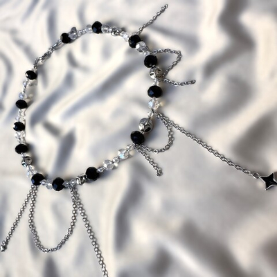 Чокер "Звездная симфония" с кристаллами