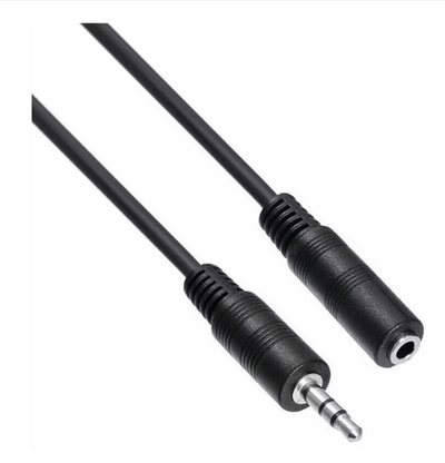 Аудио удлинитель Jack 3.5мм (шт/гн) для наушников 3.0м. Сигнал (4539)