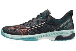 Теннисные кроссовки Mizuno Wave Exceed Tour 5 AC - collegiate blue/soleil/tanager turquoise - Blue Бирюзовый Yellow