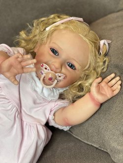 Кукла Реборн мягконабивная 60см в пакете (FA-580)