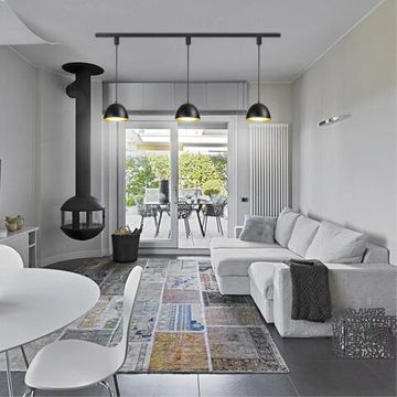 370562 PORT NT19 295 Черный Светильник трековый однофазный трехжильный IP20 Е27 60W 230V VETERUM