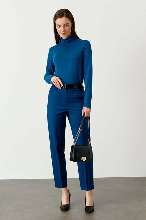 3928 Брюки женские (морская волна)