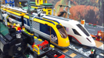 LEGO City: Пассажирский поезд 60197 — Passenger Train — Лего Сити Город