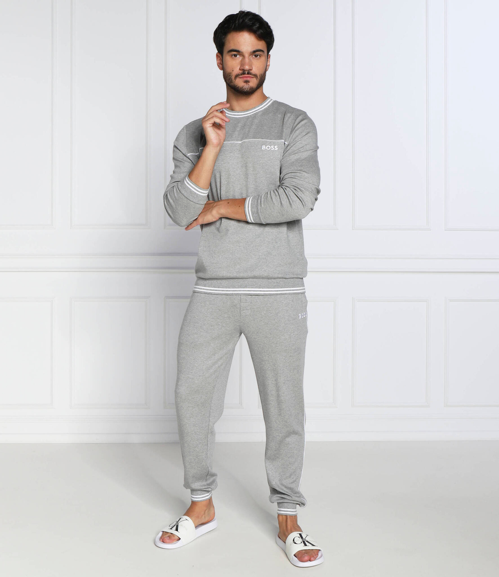 спортивные штаны core pants BOSS BLACK - серый(50469710)