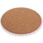 Подставка под кружку керамическая 10,5*10,5см «Славный Снеговик»