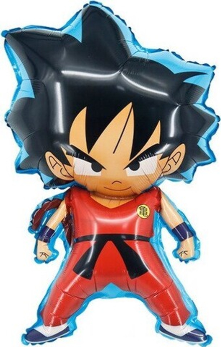 Шар с клапаном (14''/36 см) Мини-фигура, Ниндзя, Боец Дракона, 1 шт. А193