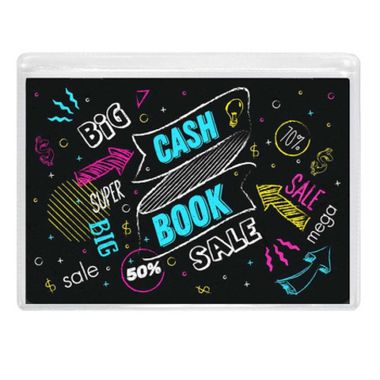 Книжка зап. 152х107 мм 32 л. (Феникс) Cash book ШОПИНГ, мягк., 2 скобы 58237