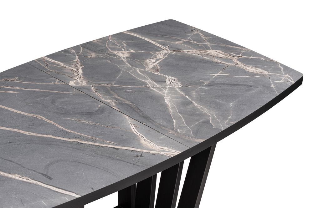 Стол на тумбе Эудес черный