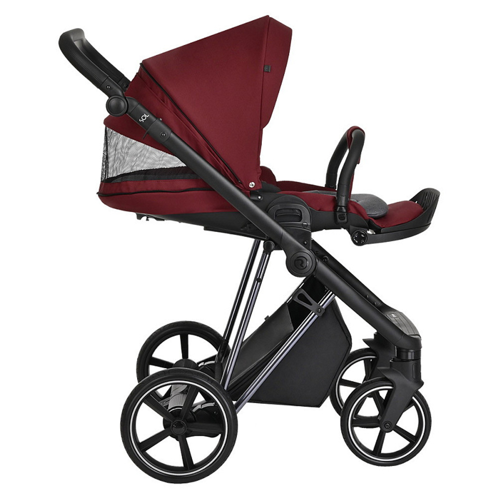 Детская коляска Roan Sol Luxury 2 в 1 RSL/4041 Porto/Nikiel