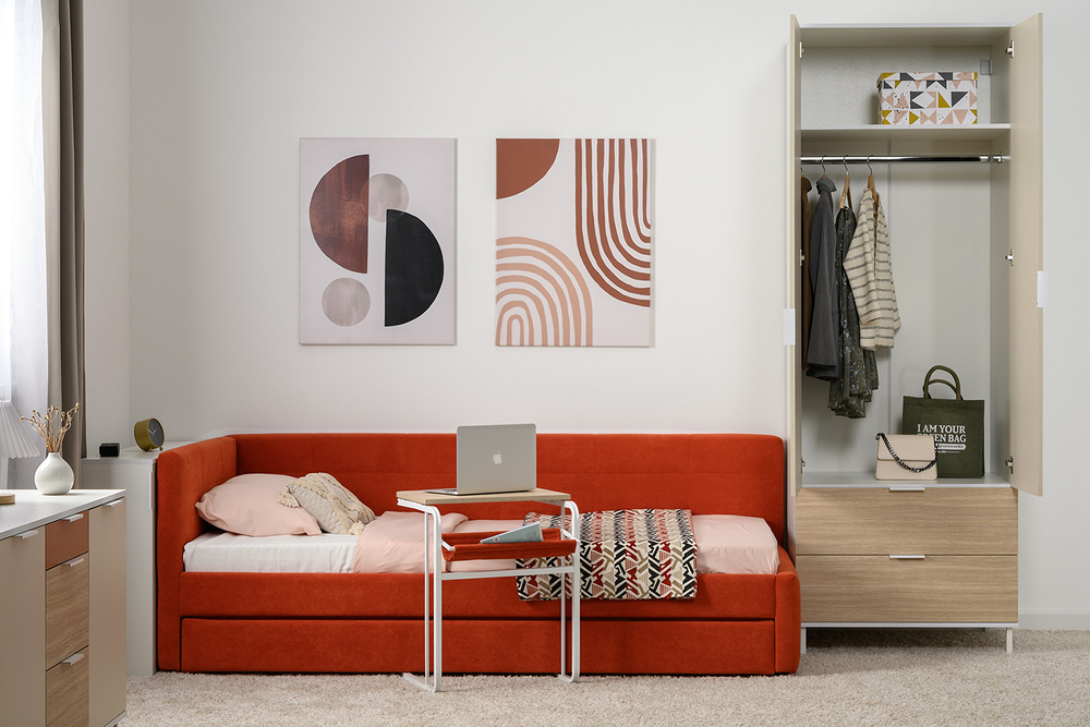 Шкаф Марвэл 16.317.02, Белый, Сатин, Плэйн