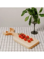 Разделочная доска из Сибирского кедра с гравировкой