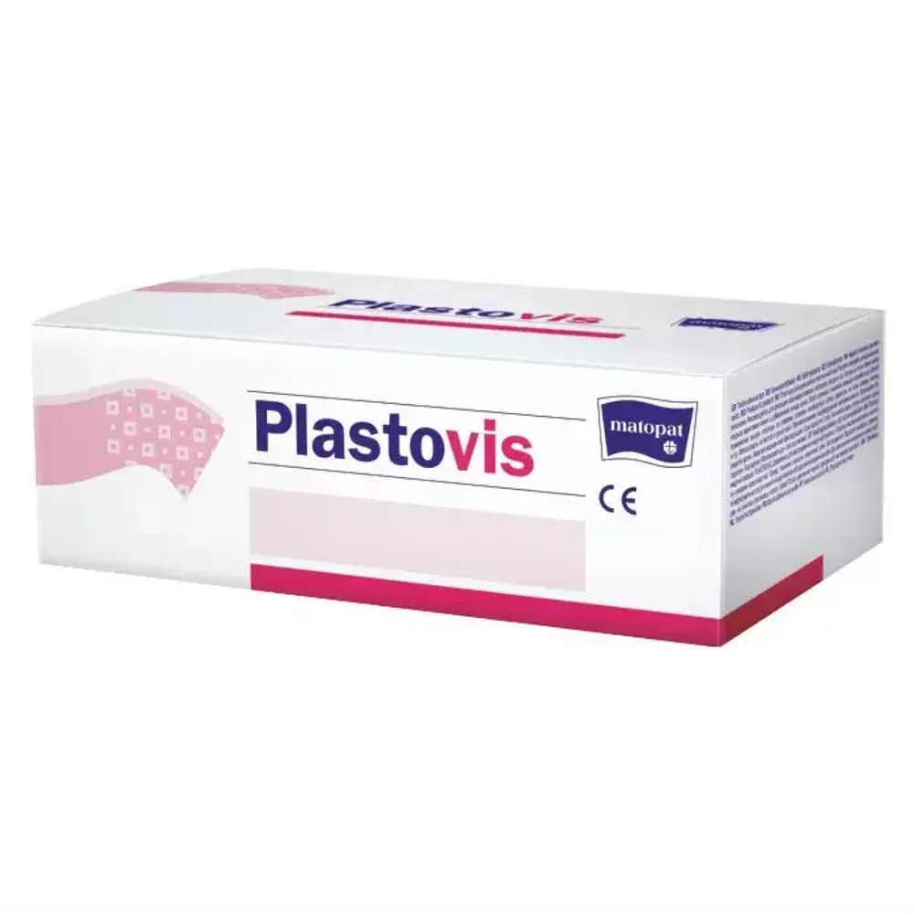 Пластырь Матопат Plastovis фиксирующий из текстильной ткани 5 см х 5 м