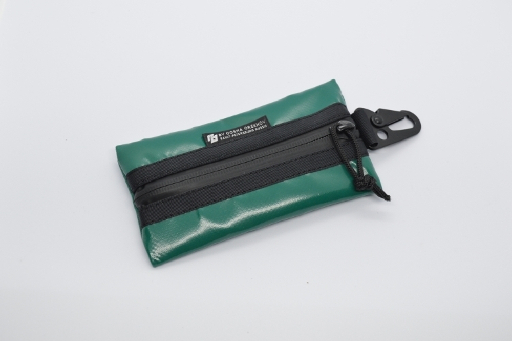 Tarpaulin Key Wallet темно-зеленый