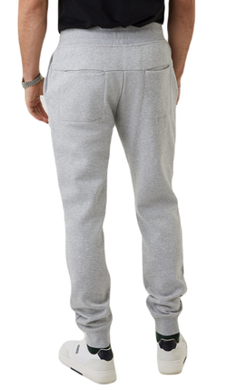 Мужские теннисные штаны Björn Borg Sthlm Tapered Pants - light gray melange