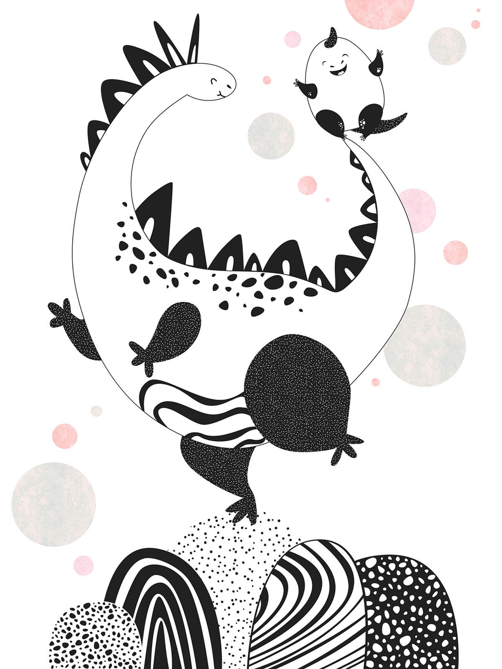 Дизайнерские обои Wall Street Dino Rino