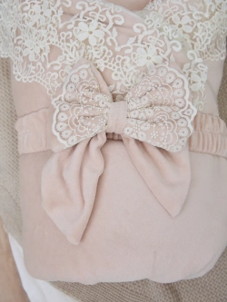 Конверт на выписку зима для новорожденных девочек