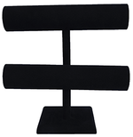 Подставка для браслетов/часов/Т-образная/2 валика d-50 мм./основание/Н-250 мм.