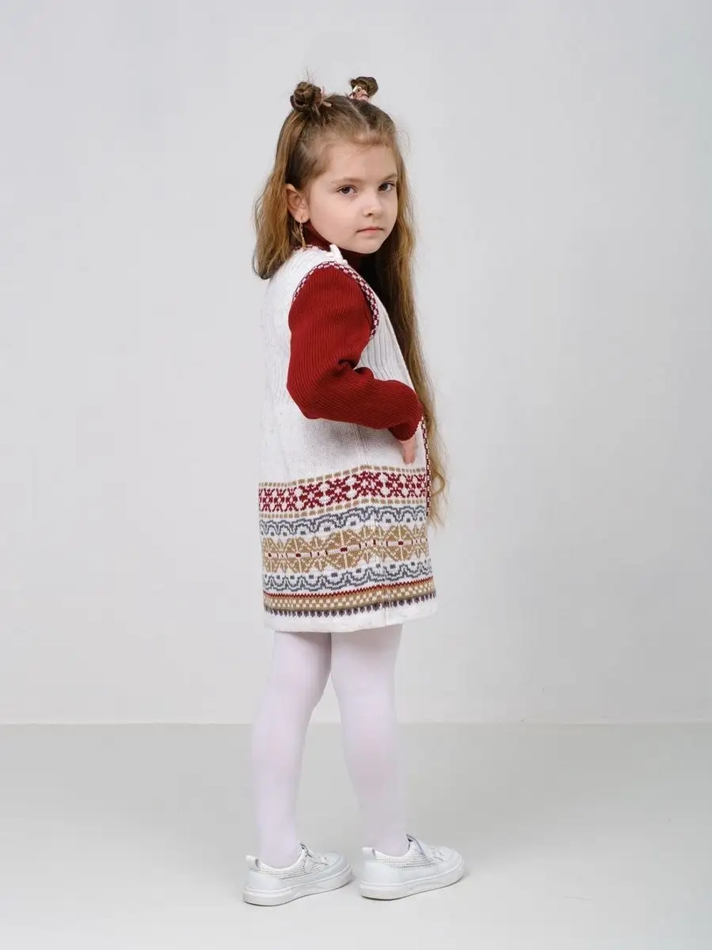 Сарафан Платье вязаное