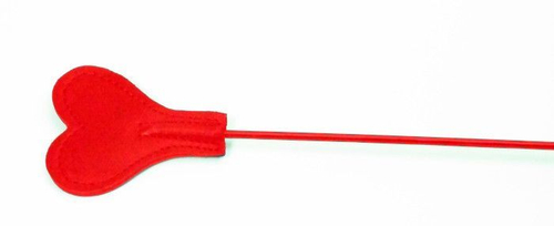 Красный стек со шлепком в виде сердца - 63,5 см.