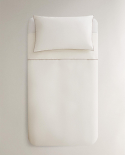 Простыня на резинке Zara Home, хлопок 100%, однотонный, 8610/900