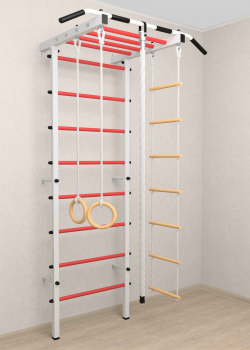 Шведская стенка Sv Pro рукоход 851 (Турник Pro рукоход/Канат/Kольца/Лестница)