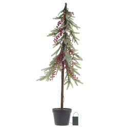 GAEM Изделие декоративное с подсветкой "Елка" (3хАА, н/п), L35 W35 H109 см