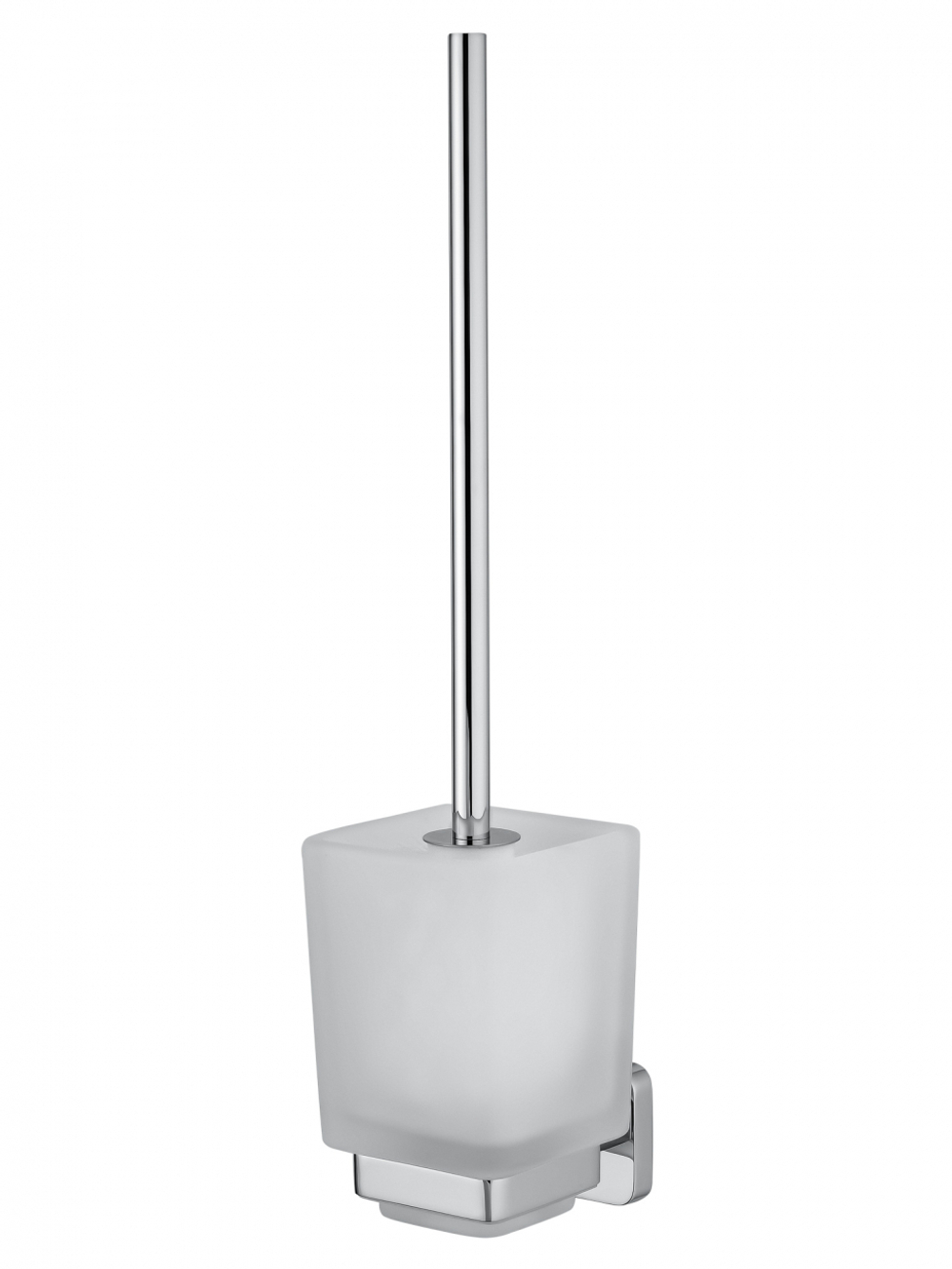 Туалетный ершик в комплекте WONZON & WOGHAND STILL, Хром (WW-6629)