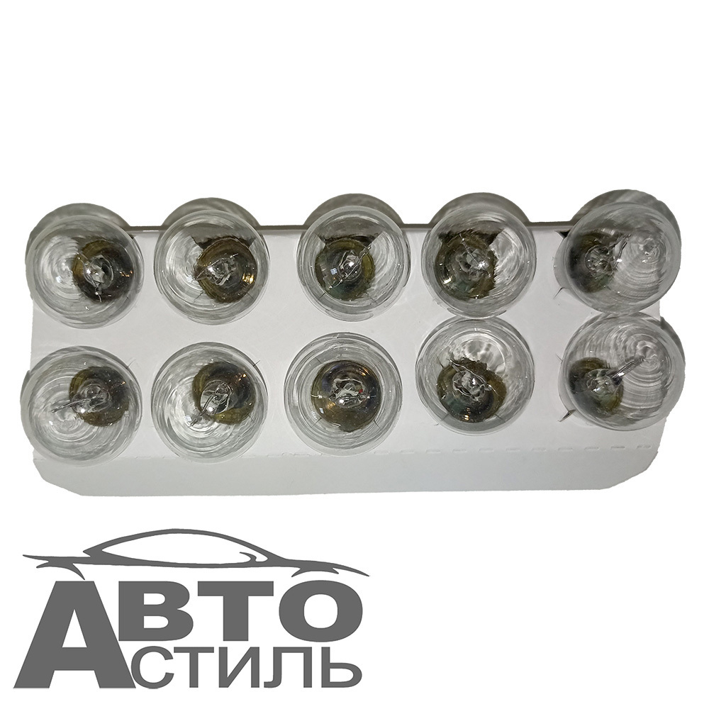 Автолампа  Р 12-21  (P21W)  в стопы 1-но конт БЕЛАЯ Narva (17635)