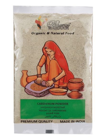 Bharat BAZAAR Cardamon Кардамон зеленый молотый 50 г