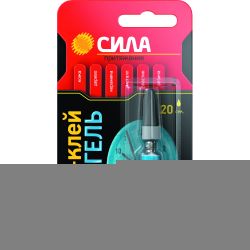 Супер-клей СИЛА SGBL1-3 гель 3 г блистер