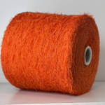 DREAMER - Luxury Selection by Ri.Go; 50% меринос, 50% шёлк; 700м/100гр; Травка; col. 80201, цвет: оранжевый