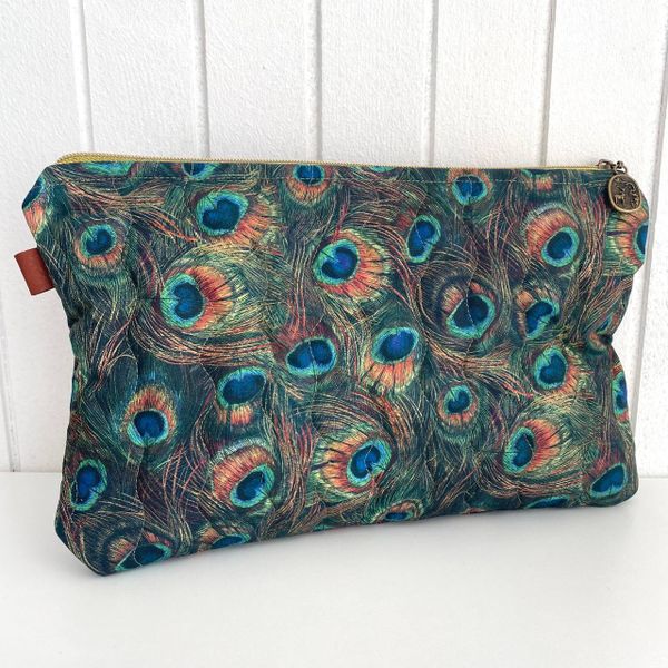 ПЕРО ПАВЛИНА, 100% хлопок Handmade Fabrics 4