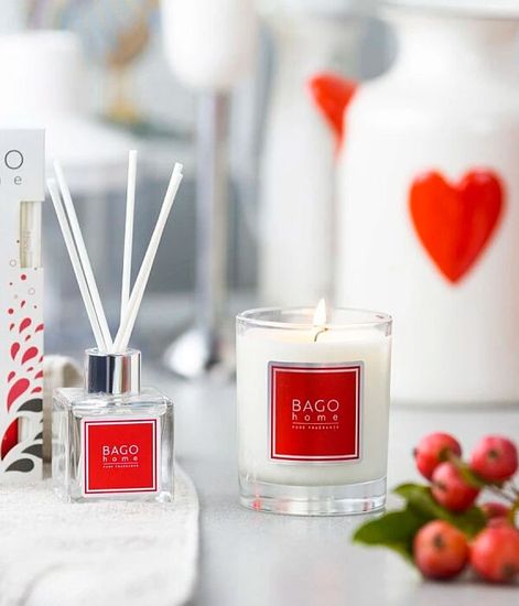 Фруктовый детокс, ароматическая свеча, Bago home