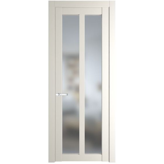 Межкомнатная дверь эмаль Profil Doors 2.7.2PD перламутр белый стекло матовое