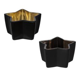 GAEM Подсвечник, L9,5 W9,5 H5 см, 2в.