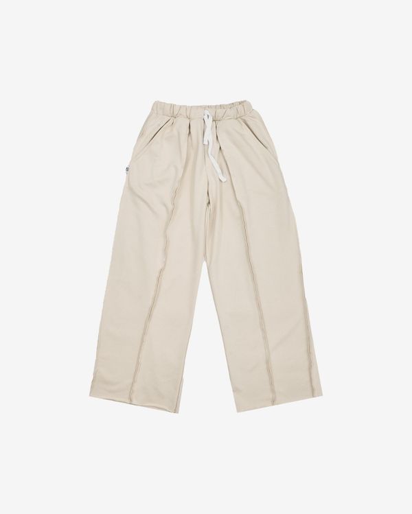 Брюки Baggy Trousers Logo Turtledove бежевые - фото 1