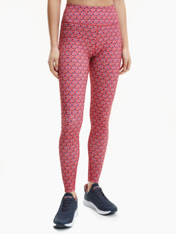 Leginsy Tommy Hilfiger RW AOP Legging - Розовый
