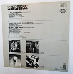 Винтажная виниловая пластинка Scorpions Gold Ballads (Germany 1984)
