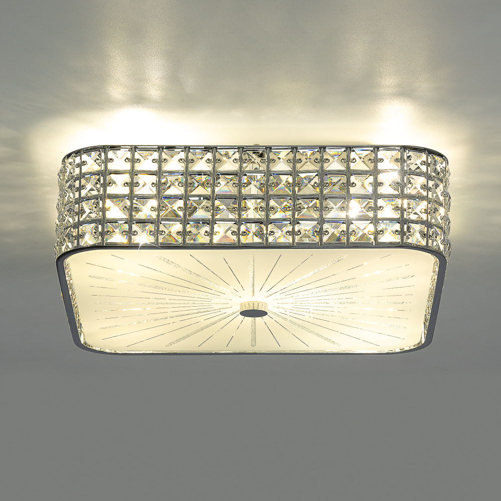 Citilux Портал CL324261 Люстра хрустальная Хром