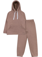 Костюм для девочек футер 3х нитка начёс 8361340301 р.134-140 (Юлла)