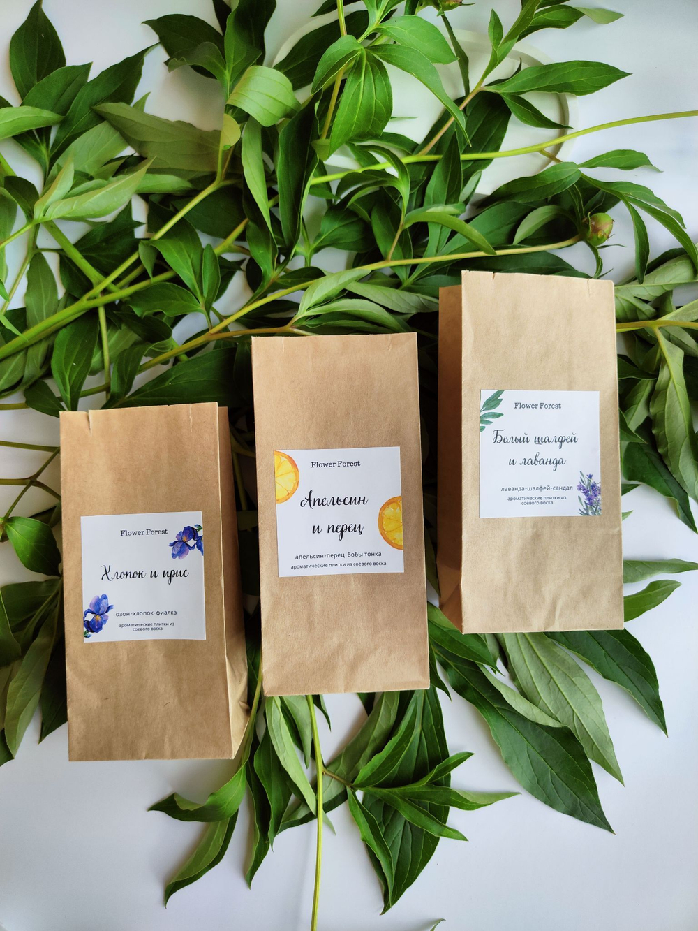 Ароматические плиточки (набор из 4шт) 450 руб.