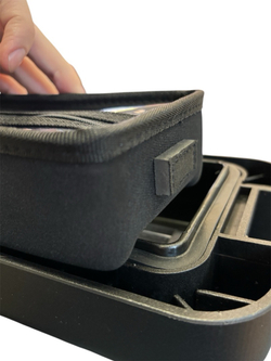 TREKFORM Органайзер в крышку рэкового кейса 2U