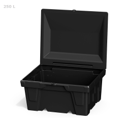Ящик 250 л черный Полимер-Групп 250 л.(998x815x574см;21кг;черный) - арт.559345