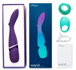 Фиолетовый вибратор-жезл We-Vibe Wand