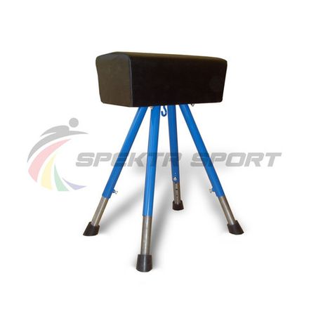 Козел гимнастический переменной высоты (чехол из натур.кожи)