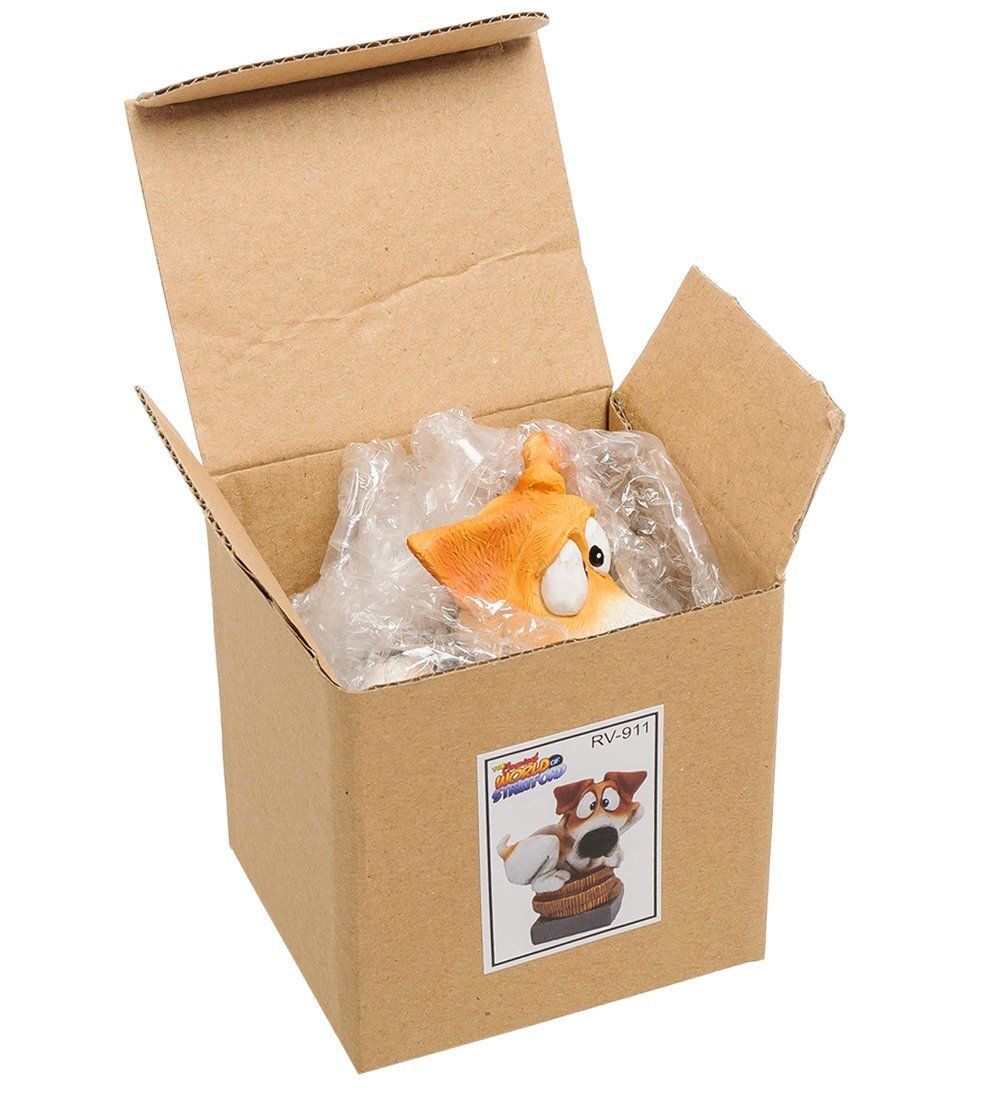 RV-911 Статуэтка Собака Джек-Рассел «Поймай удачу» (W.Stratford)